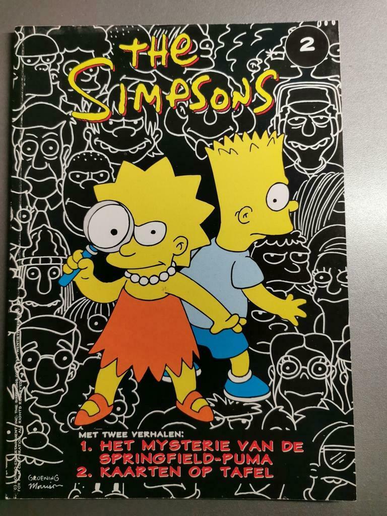 Le Mystère du Springfield - Puma; Cartes sur table, Enlèvement ou Envoi, Une BD, Utilisé, M. Groening