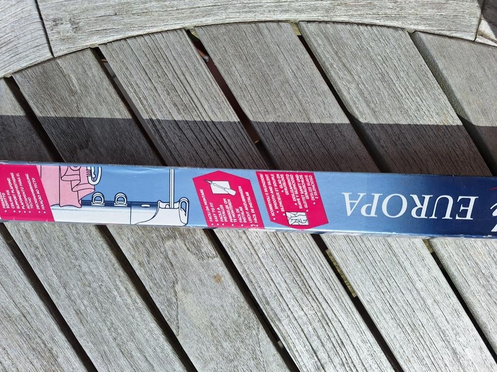 Witte gordijnrail 200 cm swish europa, Ophalen