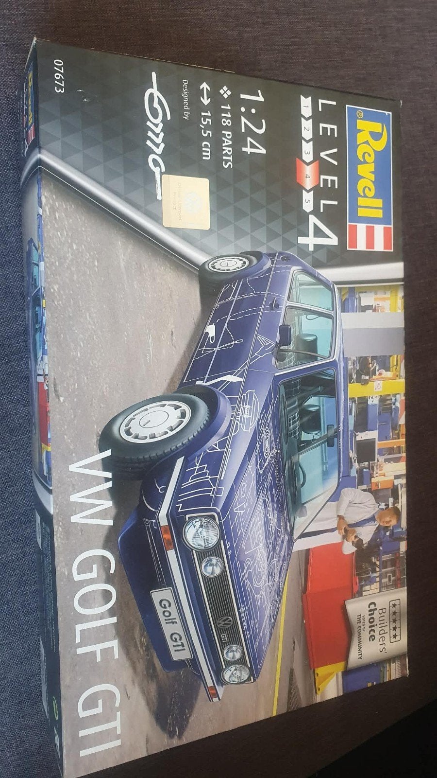 VW GOLF GTI, Hobby & Loisirs créatifs, Modélisme | Voitures & Véhicules, Neuf, Plus grand que 1:32, Voiture, Revell