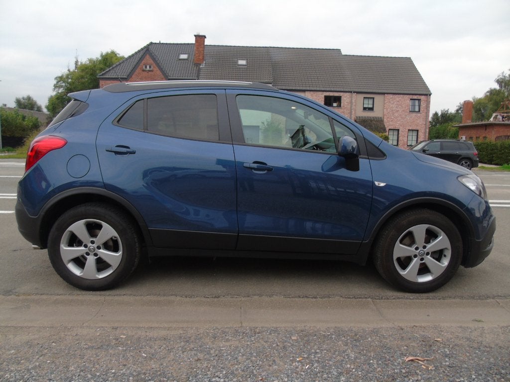 Opel Mokka 1.4i Turbo *07/2016 *1 Eigen *Ohboekje*Navi *Ac, Voorwielaandrijving, Stof, 4 cilinders, Blauw
