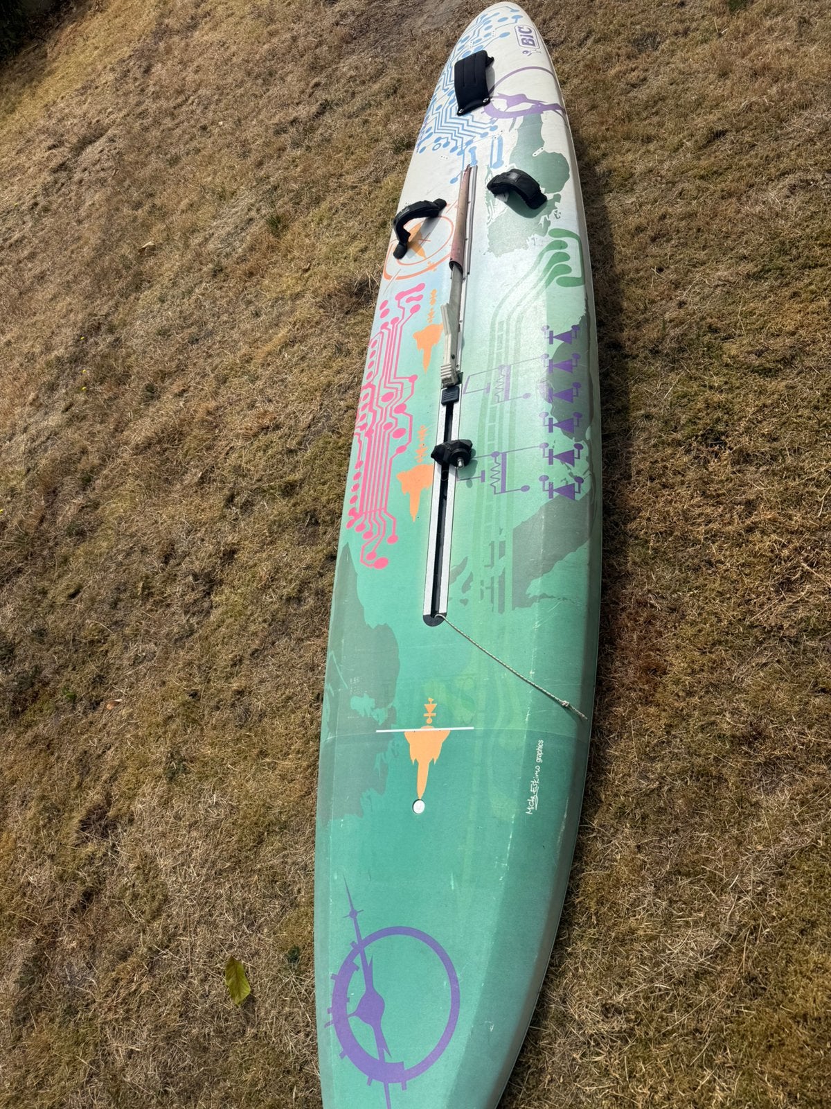 Surf board, Watersport en Boten, Windsurfen, Ophalen, Gebruikt