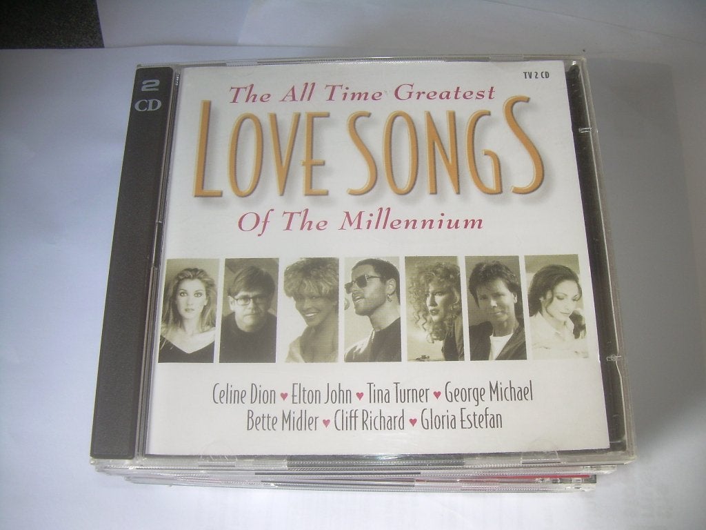 2 CD S - LOVE SONGS - THE MILLENNIUM, Ophalen of Verzenden, Zo goed als nieuw, Verzamelalbum, Pop