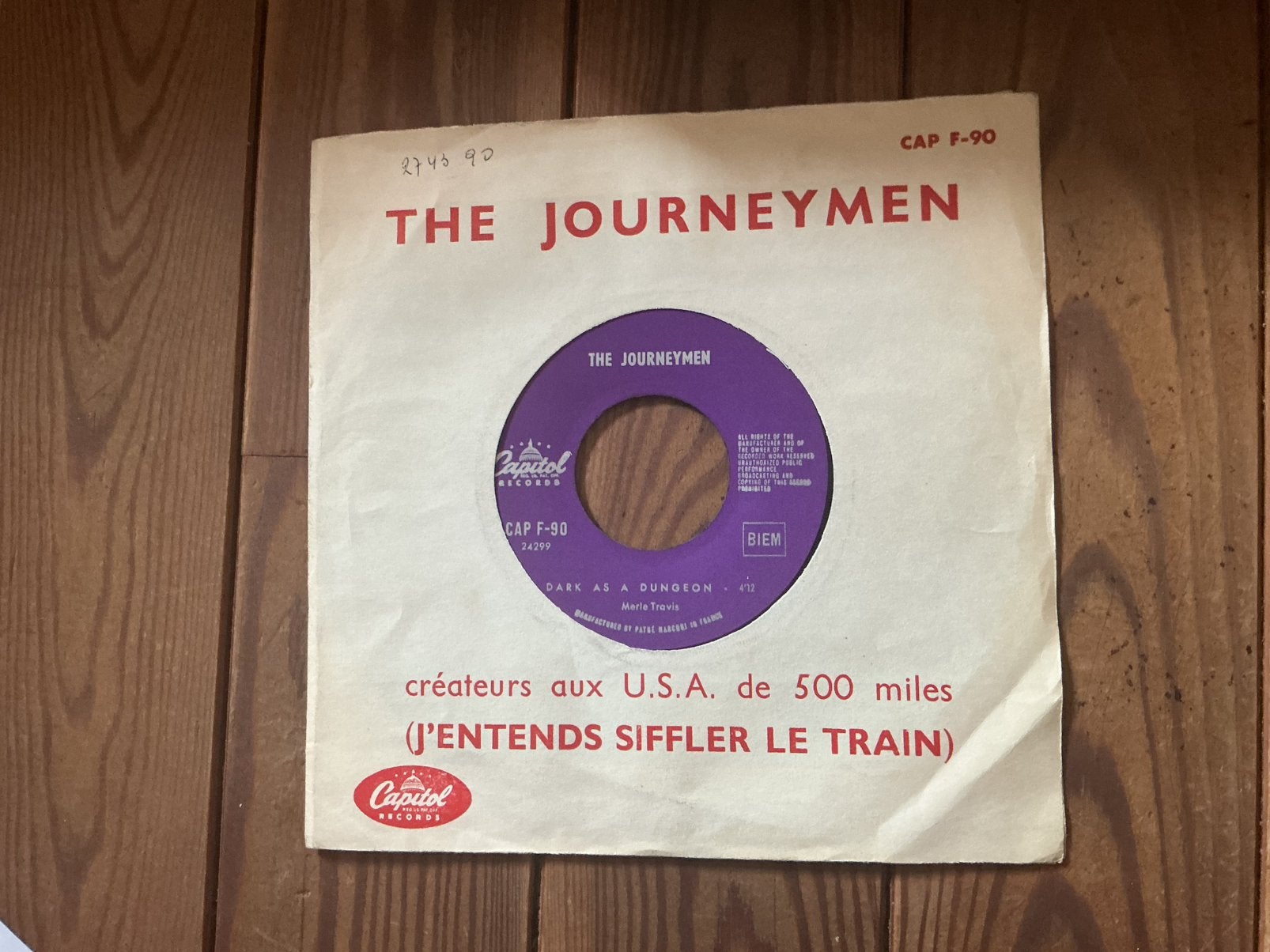 7 » The Journeymen - Aussi sombre qu'un donjon, Enlèvement ou Envoi, Comme neuf