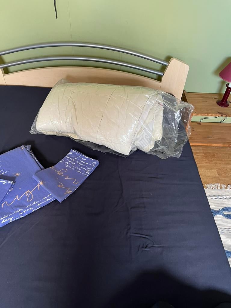 2-persoonsbed, Huis en Inrichting, Slaapkamer | Waterbedden, Ophalen, Zo goed als nieuw