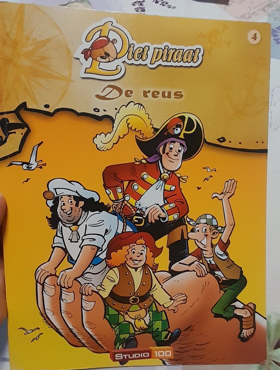 Boek Piet piraat DE REUS, Enlèvement ou Envoi