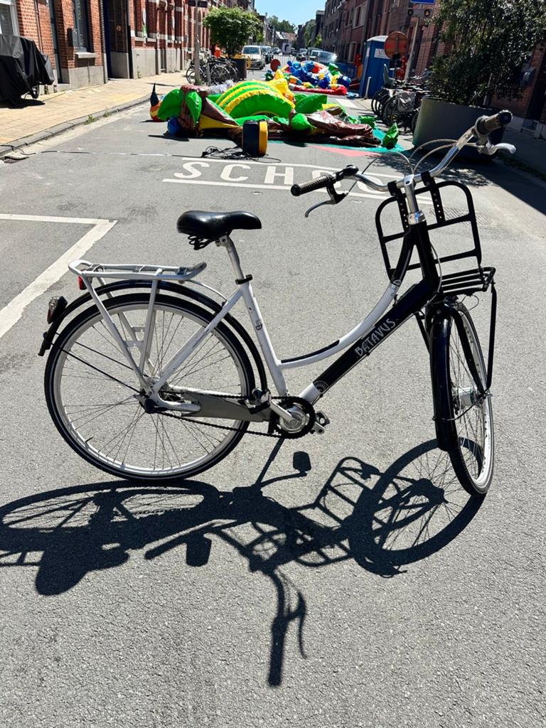 Batavus transport fiets, Fietsen en Brommers, Fietsen | Dames | Omafietsen, Zo goed als nieuw, Versnellingen, Terugtraprem, Ophalen