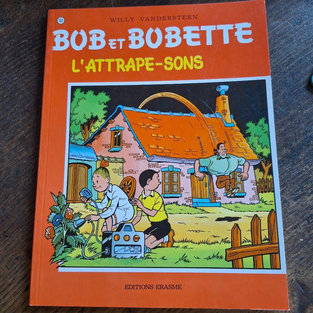 BOB EN BOBETTE VANGEN DE ZOONS, Verzenden, Willy Vandersteen, Eén stripboek, Zo goed als nieuw