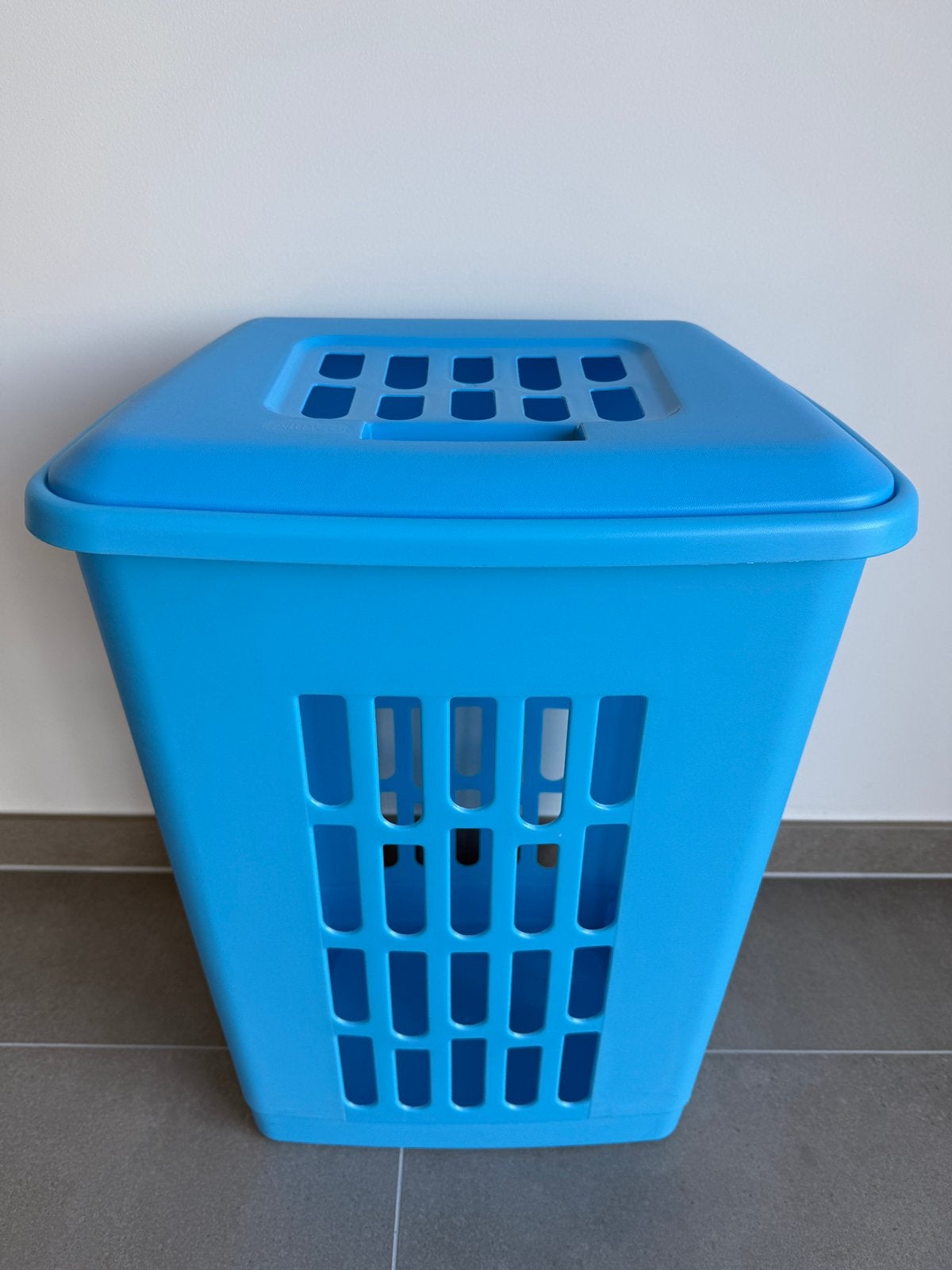 Panier a linge bleu, Huis en Inrichting, Ophalen, Gebruikt, Blauw, Overige merken
