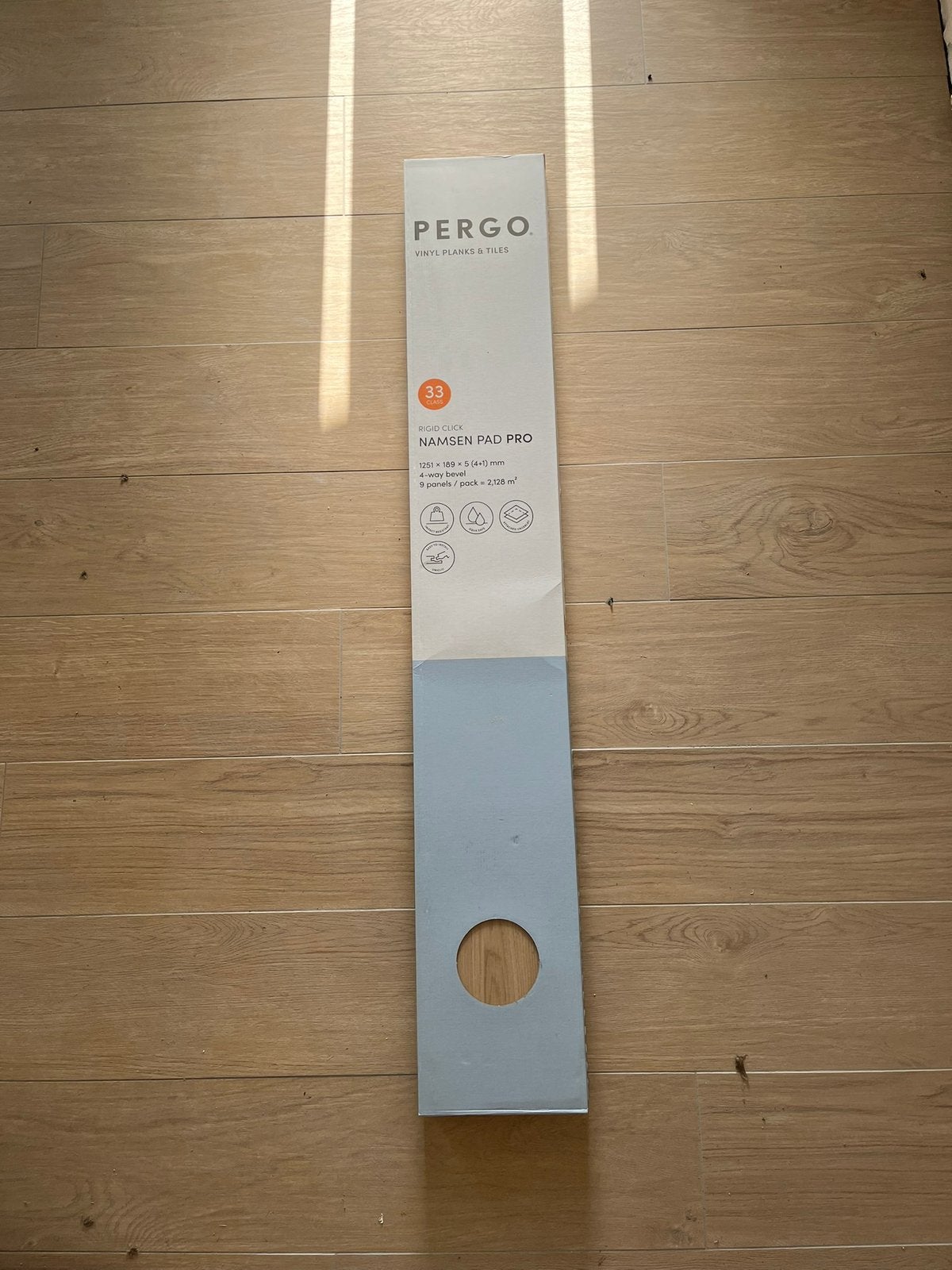 Vinyle Pergo Namsen Pad Pro – Chêne clair – 17 m² dispo, Ophalen of Verzenden, Nieuw