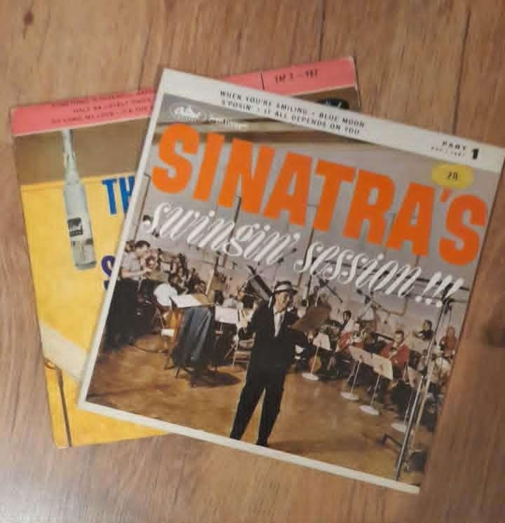 FRANK SINATRA 45 TRS EP ANNEES 60, CD & DVD, Vinyles | Jazz & Blues, Enlèvement ou Envoi, Utilisé, 1940 à 1960, Housse de protection extérieure