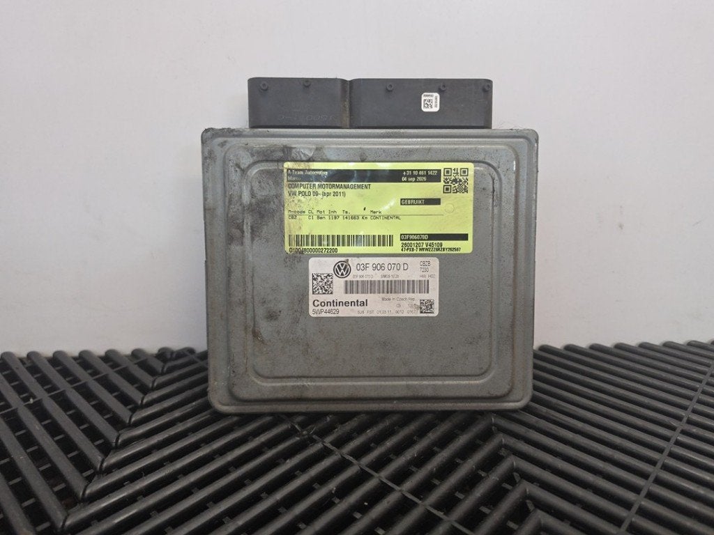 CALCULATEUR MOTEUR ECU Volkswagen Polo V (6R), Autos : Pièces & Accessoires, Volkswagen, Utilisé, Continental AG, Continental-Plaza 1
30175  Hannover, DE