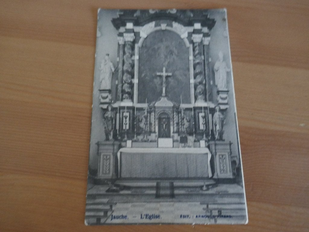 orp-jauche l'église, Envoi, Non affranchie, Brabant Wallon