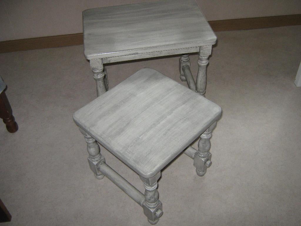 bijzettafeltjes, Maison & Meubles, Tables | Tables d'appoint, Enlèvement, Utilisé