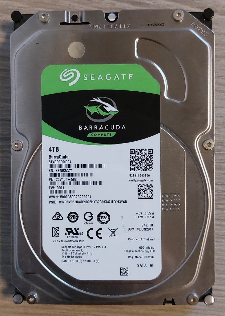 DISQUE DUR SEAGATE BARRACUDA 4T - Comme neuf, Computers en Software, Harde schijven, Intern, 4 Teras, Ophalen of Verzenden, Zo goed als nieuw