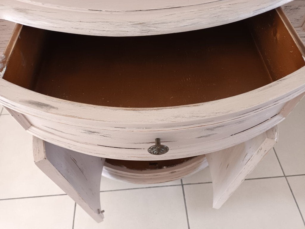 houten kastje, Ophalen