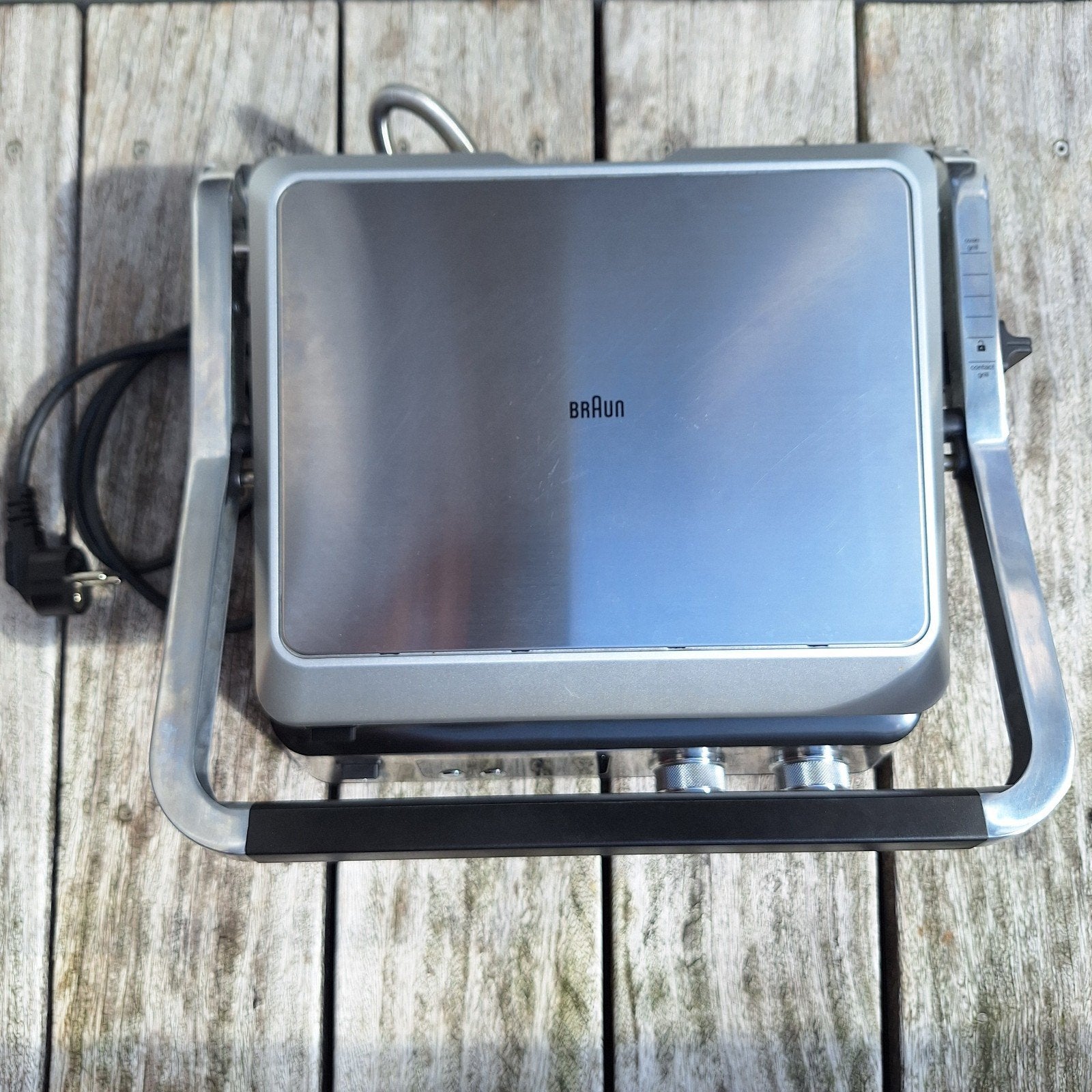 Grill Braun MultiGrill 7, Electroménager, Enlèvement ou Envoi, Plaques amovibles, Comme neuf