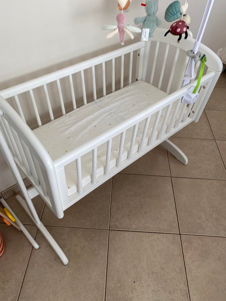 Troll nursery- Schommelwieg lux - 40x90 perfecte staat, Enlèvement, Comme neuf