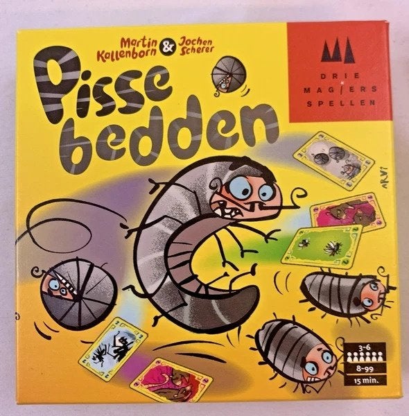 Jeu de cartes Pissebedden : jeu de plateau complet Three Mag, Hobby & Loisirs créatifs, 1 ou 2 joueurs, Envoi, Comme neuf, Overig