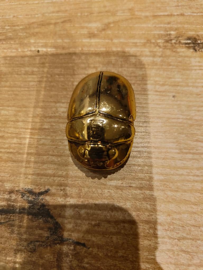 Egyptische beeldjes verguld met goud 16stuks, Ophalen, Zo goed als nieuw, Mens