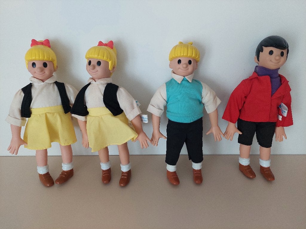 Jommeke figuren/poppen, Verzamelen, Ophalen, Gebruikt, Pop