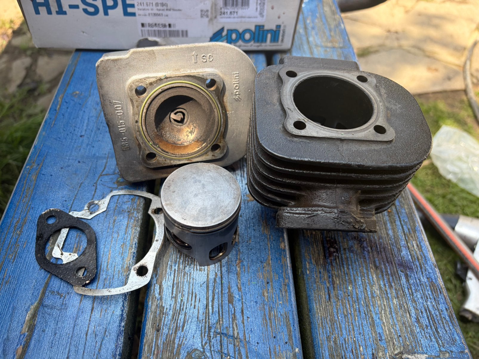 Polini 75cc 47mm avec culasse, Enlèvement ou Envoi, Comme neuf