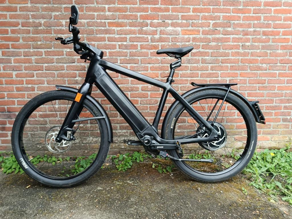 STROMER ST3 | PINION | BLACK | TOTAL 117 KM | SIZE L, Fietsen en Brommers, Elektrisch, Nieuw, Ophalen, Overige merken