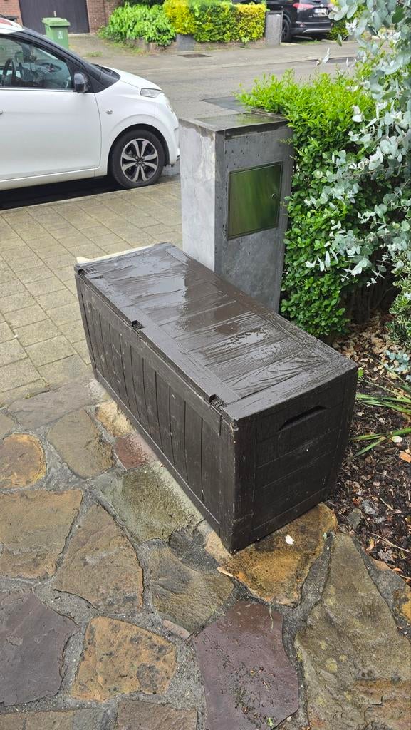 Gratis tuin kast, Ophalen
