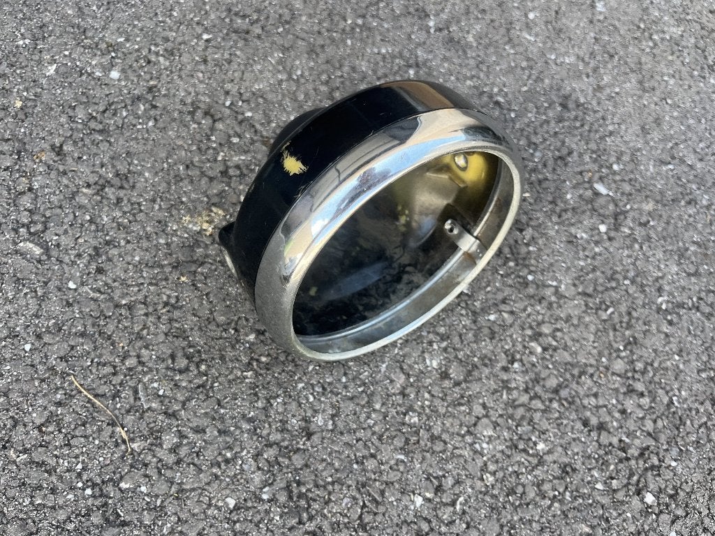 Honda CY50 CY80 XL50 koplampbehuizing + bezel, Motoren, Ophalen of Verzenden