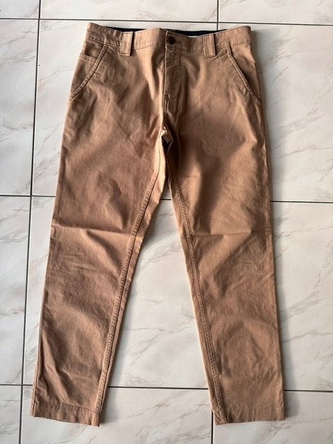 Broek Tommy Jeans maat 30/32 (yv006), Bruin, Maat 48/50 (M), Ophalen of Verzenden, Zo goed als nieuw