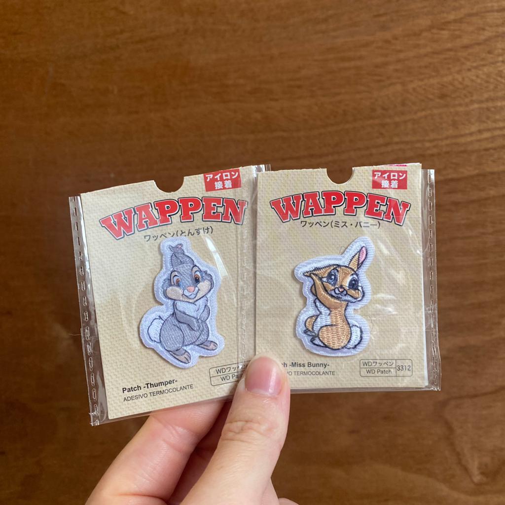 Disney Bambi patches, Ophalen of Verzenden, Nieuw, Overige applicaties