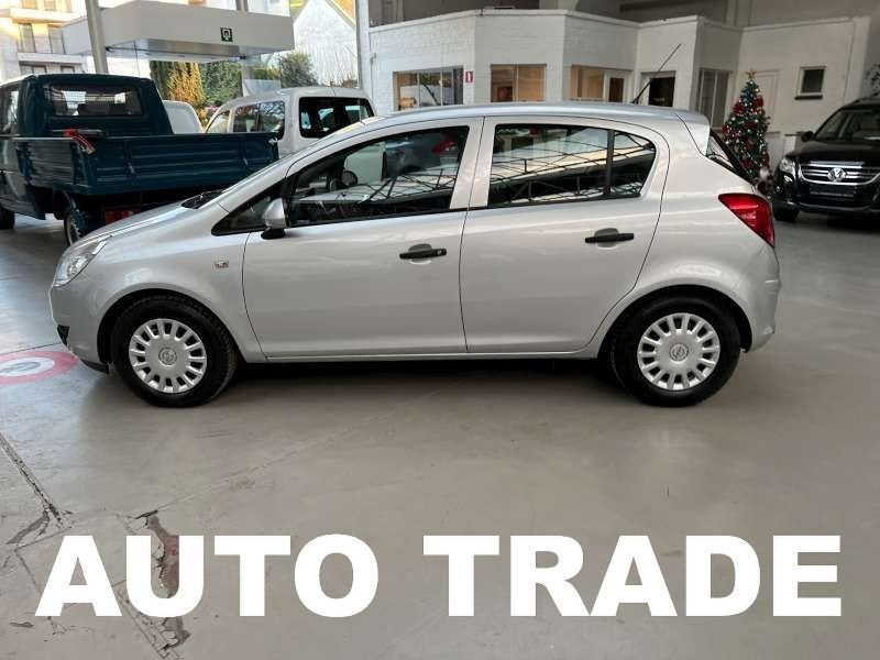 Opel Corsa slechts 120.000km! | Airco | 1J Garantie + Keurin, Voorwielaandrijving, Stof, Zwart, 4 cilinders