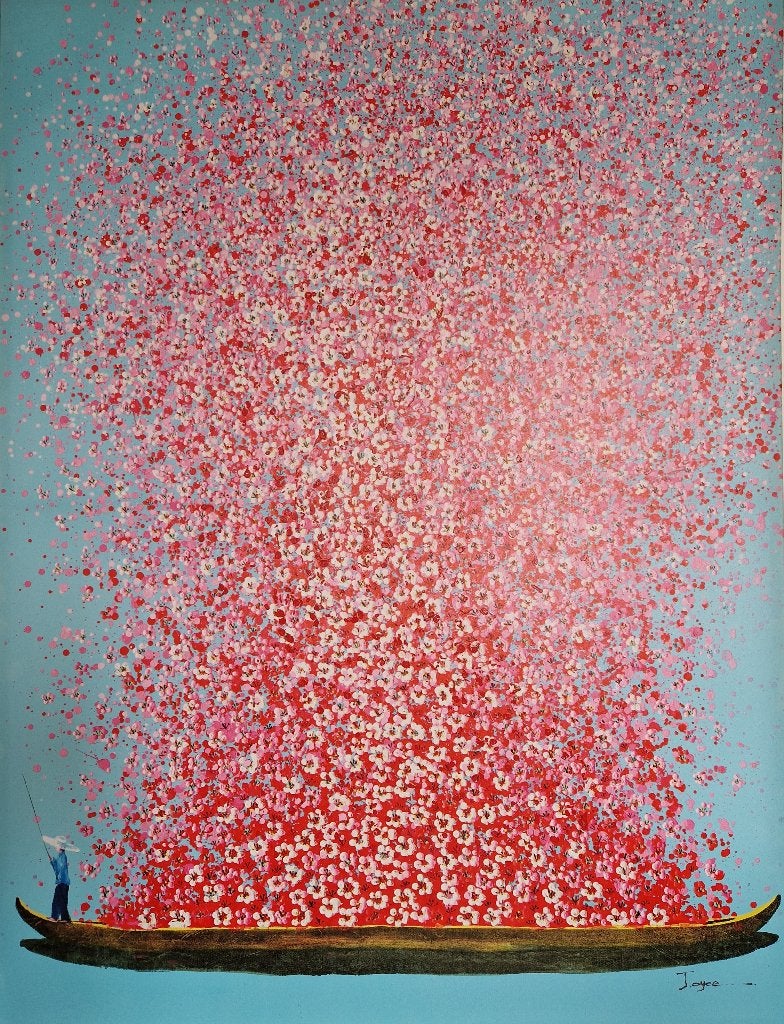 Eigentijds XXL-canvas 120 x 160 cm — Deco Art, Ophalen