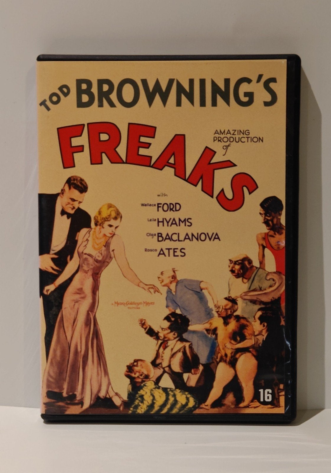 Freaks DVD Tod Browning MGM Cultklassieker 1932 Zwart‑wit 16, Cd's en Dvd's, Ophalen of Verzenden, Drama