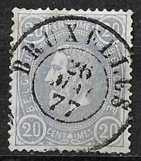 België OPC 31 Koning Leopold II, Postzegels en Munten, Ophalen of Verzenden, Gestempeld, Koninklijk huis