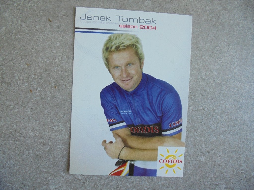 Wielerfoto Janek Tombak, Envoi