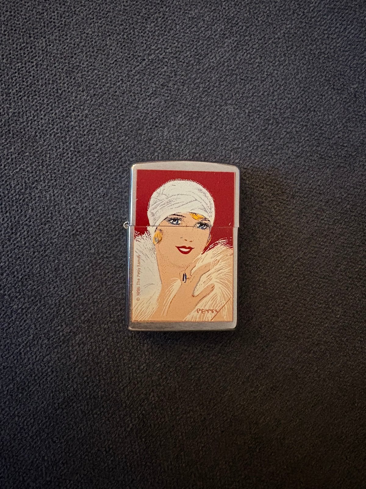 Zippo collection Petty Girl 1996, Enlèvement, Comme neuf, Briquet