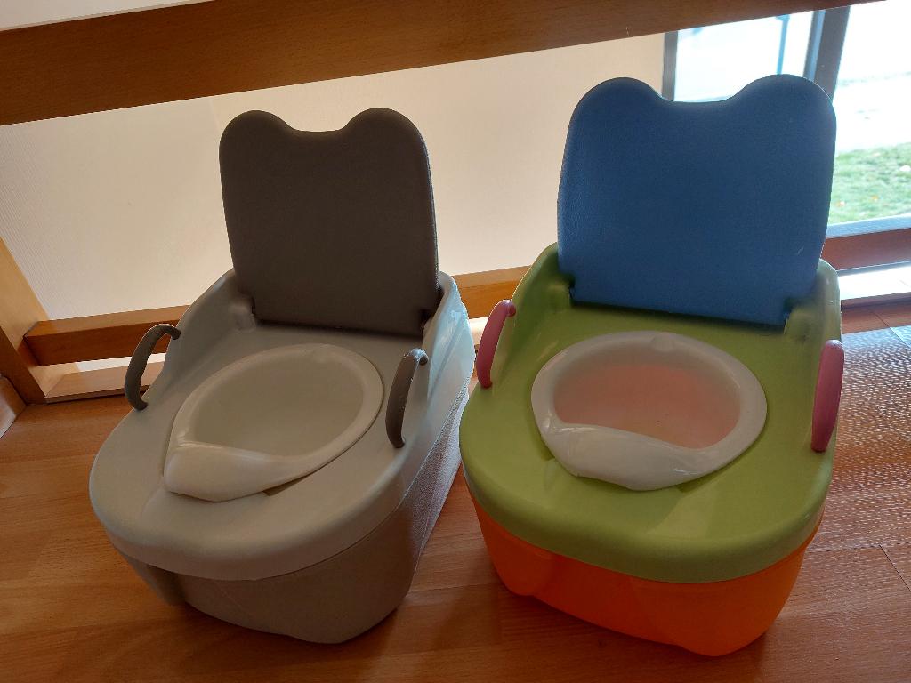 pot - toilette, Enlèvement, Utilisé