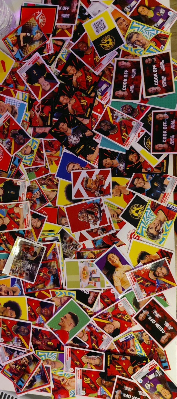 Stickers Diables Rouges Panini Carefour, Enlèvement, Neuf, Autocollant