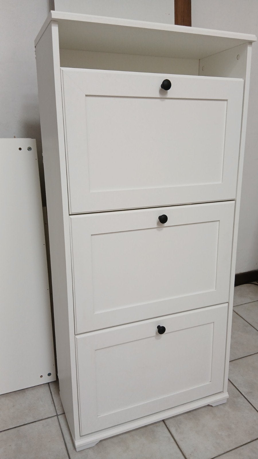 IKEA Brusali witte schoenenkast, Huis en Inrichting, Ophalen, Stapelbed