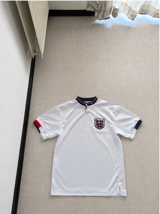 Maillot de football Angleterre rétro, Ophalen of Verzenden, Nieuw, Maat 46 (S) of kleiner, Wit