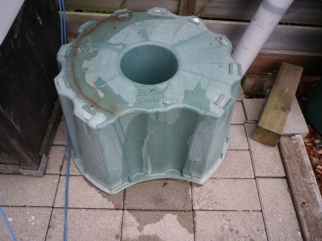 Support citerne d' eau, Ophalen, Gebruikt, Overige materialen