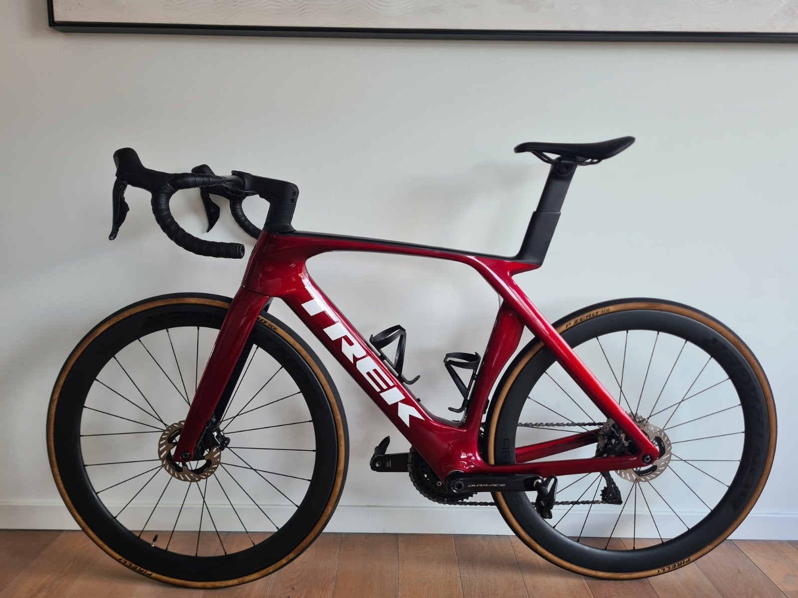 Racefiets Trek Madone SL 6 gen 7, Carbon, Zo goed als nieuw, Schijfrem, 53 tot 57 cm