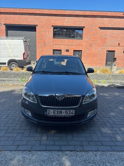 Škoda Fabia, Auto's, Skoda, Voorwielaandrijving, Euro 5, Stof, Zwart