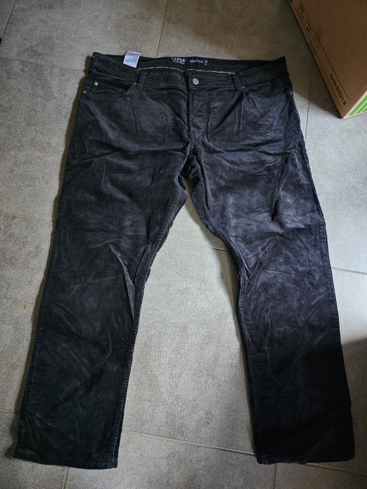 Stoffen broek, Ophalen