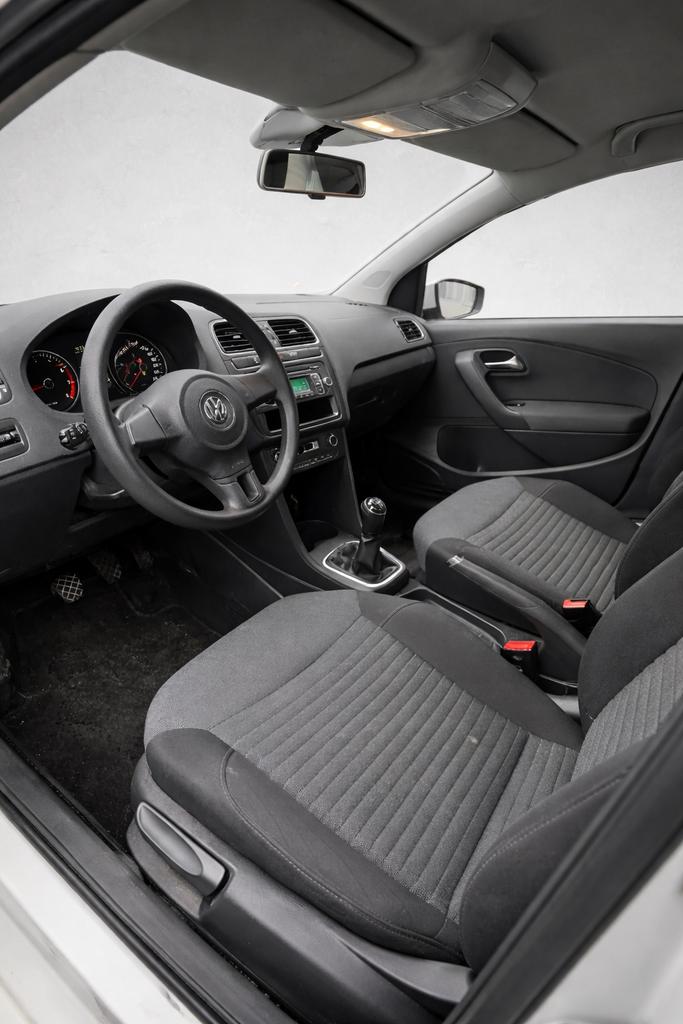 VW POLO 1.2 COMFORTLINE, Euro 5, Wit, Bedrijf, ABS