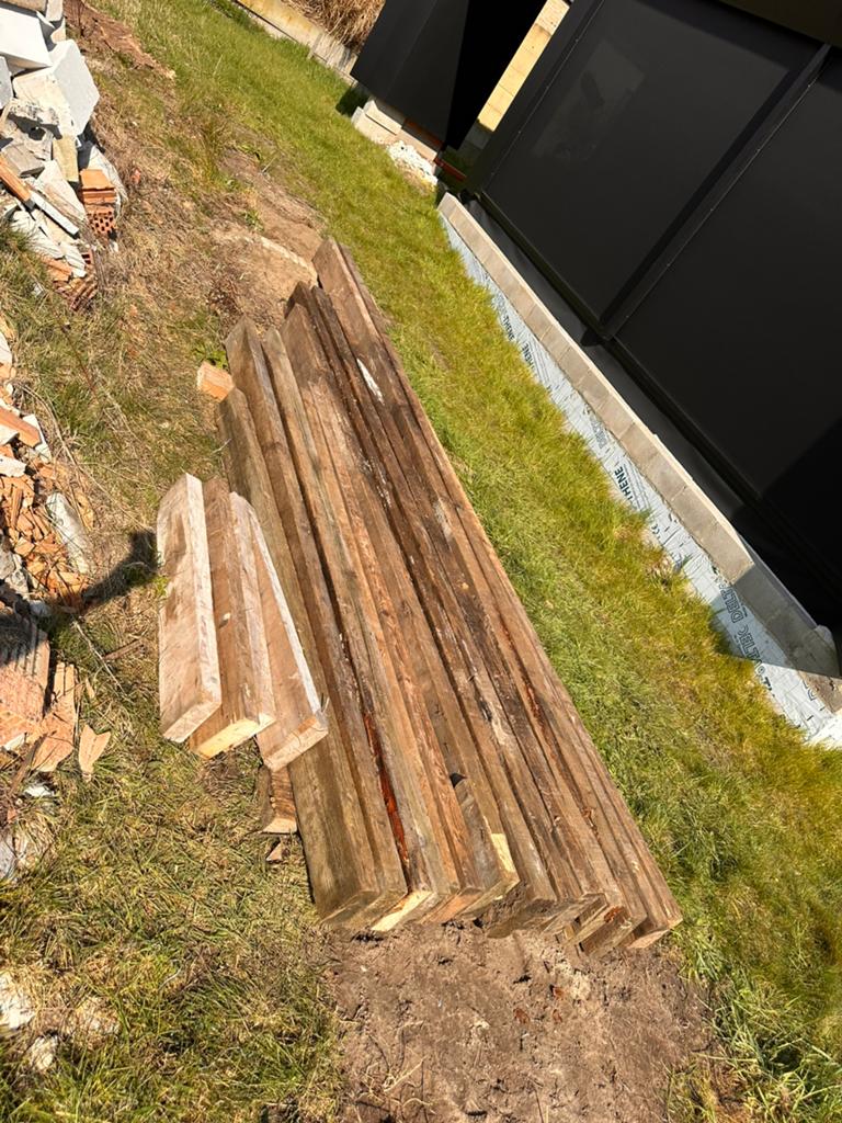 Balken, Tuin en Terras, Ophalen, Gebruikt, Balken