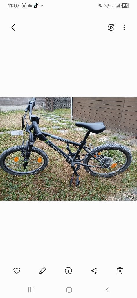 Kinderfiets, Fietsen en Brommers, Ophalen, Zo goed als nieuw, 20 inch