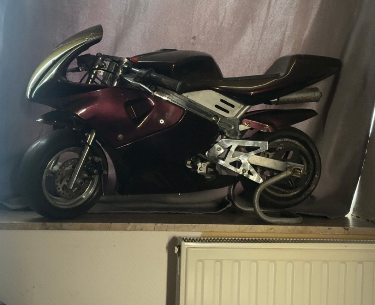 Pocket bike - mini moto - moto course echange ou vend, Ophalen, Zo goed als nieuw