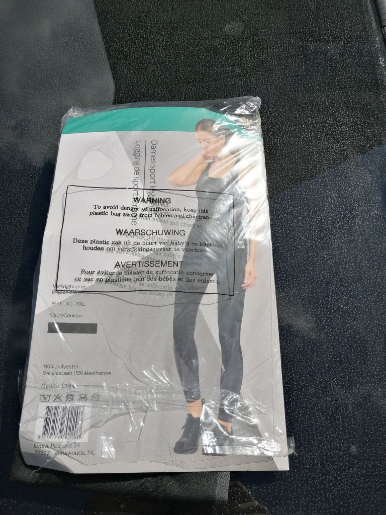 Dames sport legging zwart - maat l = 42-44 – nieuw, Vêtements | Femmes, Leggings, Collants & Bodies, Enlèvement ou Envoi, Taille 44/46 (L)