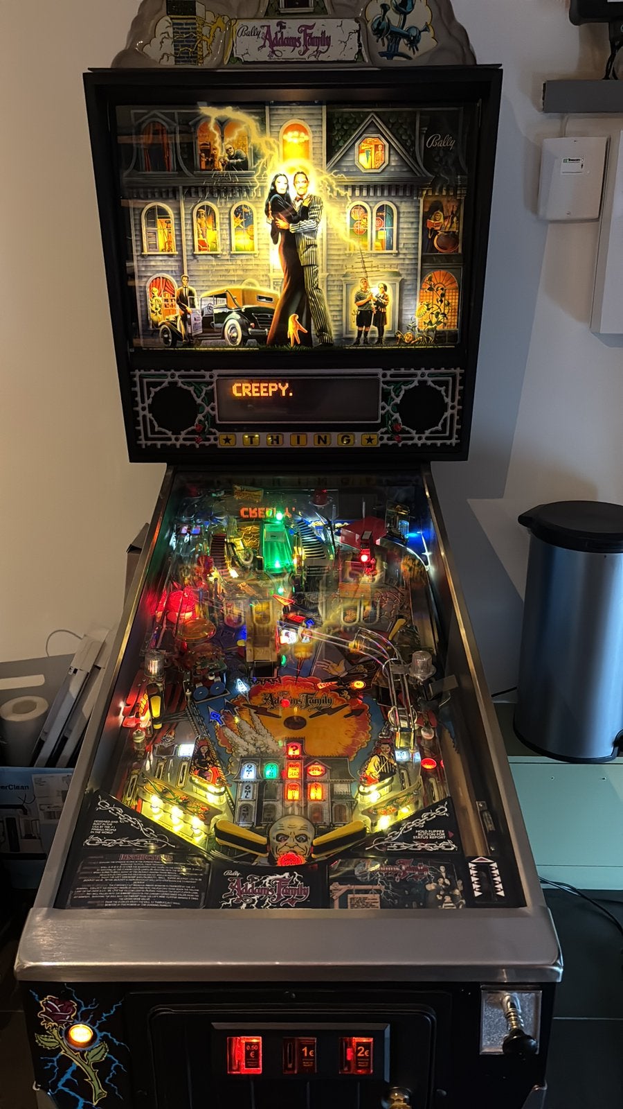 Flipper « La famille Addams » en très bon état !, Bally, Flipper (jeu), Comme neuf, Enlèvement